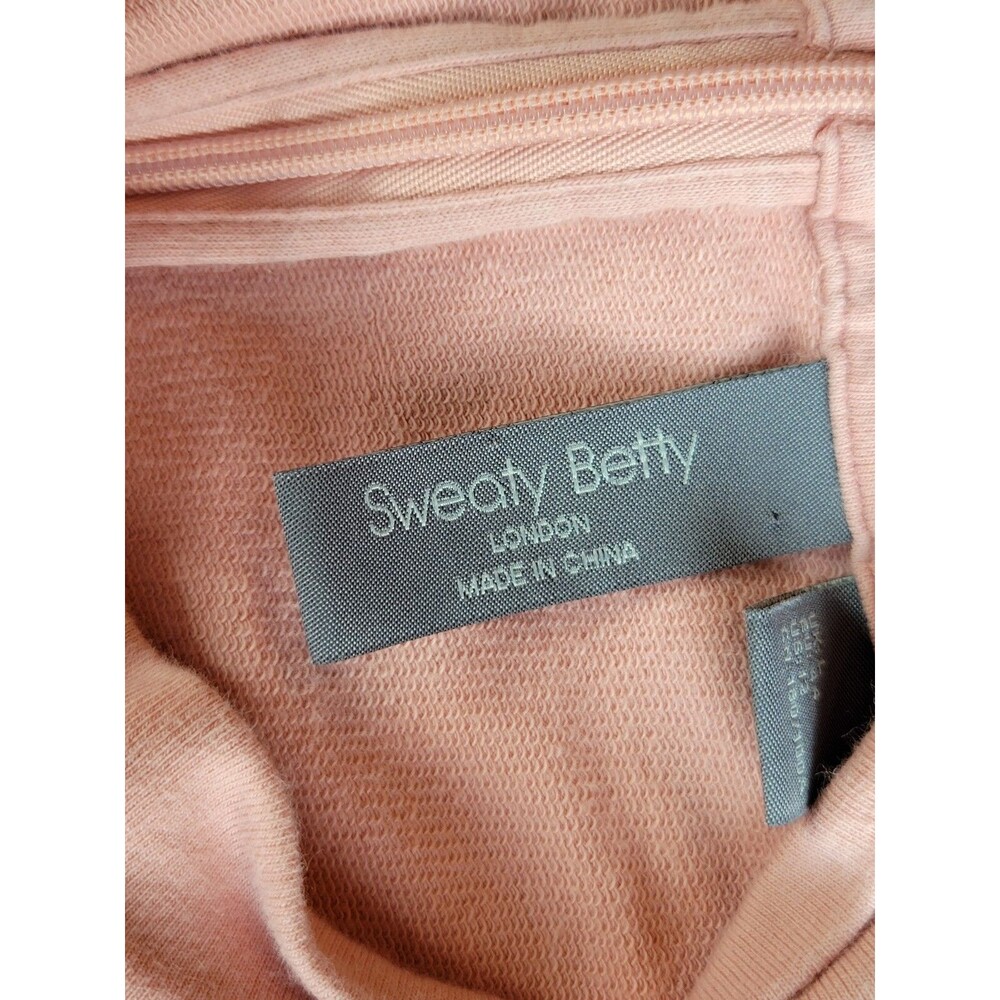 Sweaty Betty | Women’s Size 12 | Kaya Jumpsuit Bloom Pink Drawstring Sleeveless - Picture 10 of 16